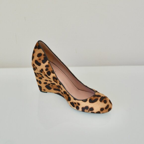 NIB GUCCI PONY HAIR WEDGE PUMPS - Picture 5 of 10